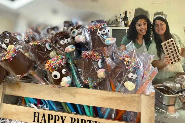 חגיגת סדנת יום הולדת מתוקה עם מארזי שוקולד ממותגים 'Happy Birthday' מבית שוקוליב – לבנת עציץ