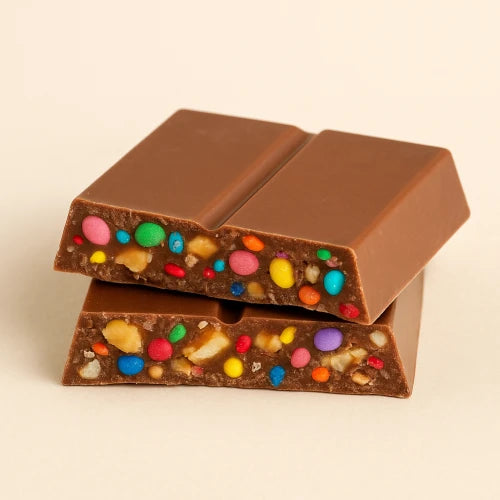 טבלת שוקולד איכותי 100 גרם עם תוספות